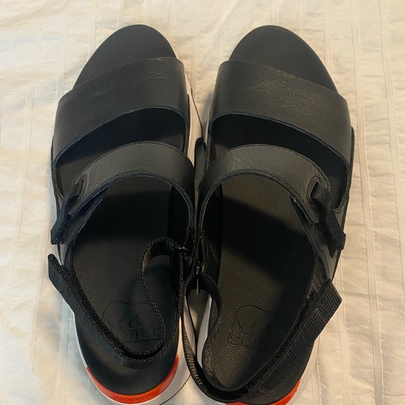 SOREL Women's Kinetic Impact II Sling Sandals New size 8 Black - Picture 7 of 10